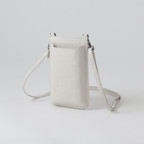 WEB限定】クレストブリッジチェックPVCスマートフォンショルダー