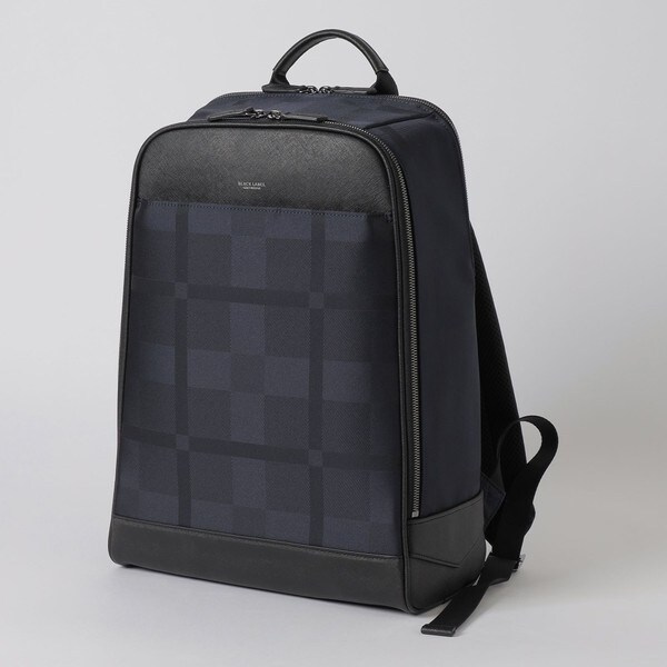 【新品タグ付き】ブラックレーベル クレストブリッジ エンボスレザー トートバッグ シュリンクレザートート（51127407＿＿） | BLACK LABEL
