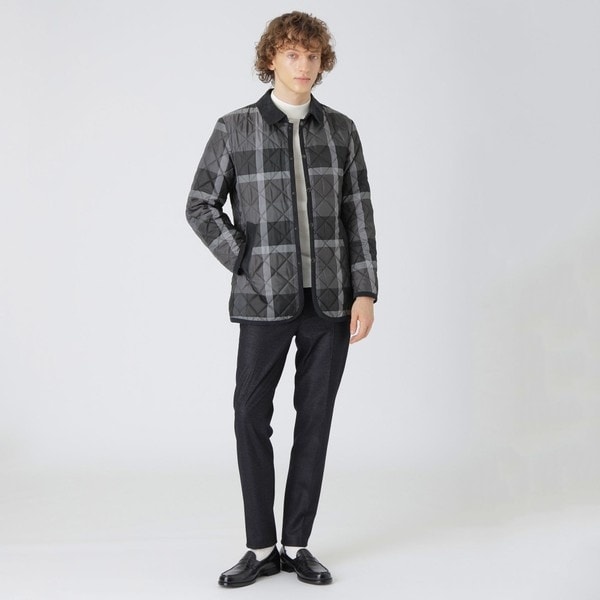 一部店舗限定】クレストブリッジチェックキルティングジャケット