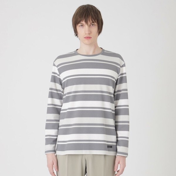 ブラックレーベルクレストブリッジ新品フェイクレイヤードチェックカットソー M WEB・一部店舗限定】フェイクレイヤードチェックカットソー