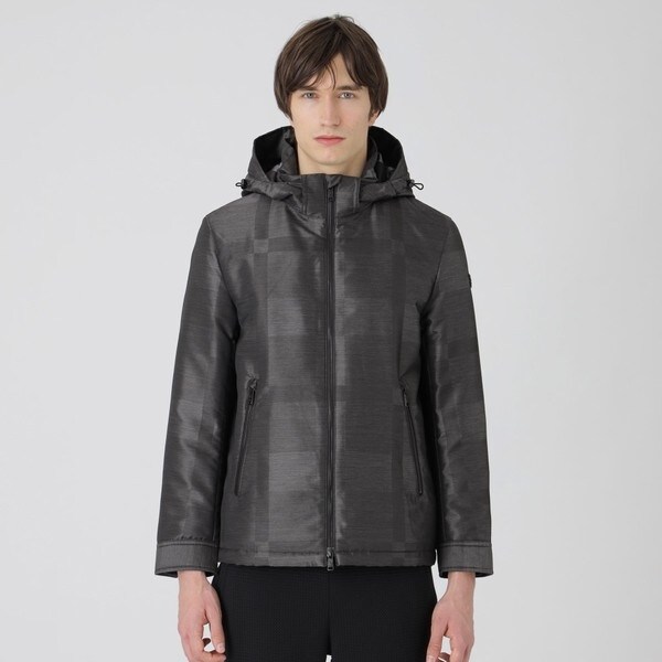 BLACK LABEL CRESTBRIDGE チェックパデッドパーカー BLUE LABEL / BLACK LABEL CRESTBRIDGE｜シャドークレスト