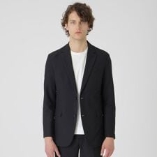 ドットエア2WAYストレッチサッカージャケット