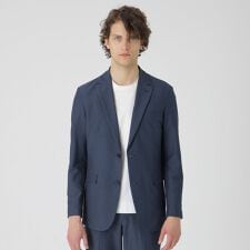 ドットエア2WAYストレッチサッカージャケット
