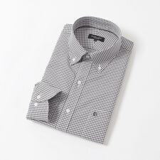【一部店舗限定】テクニカルギンガムチェックボタンダウンシャツ