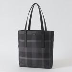 一部店舗限定】ナイロンオックスクレストブリッジチェックトート 