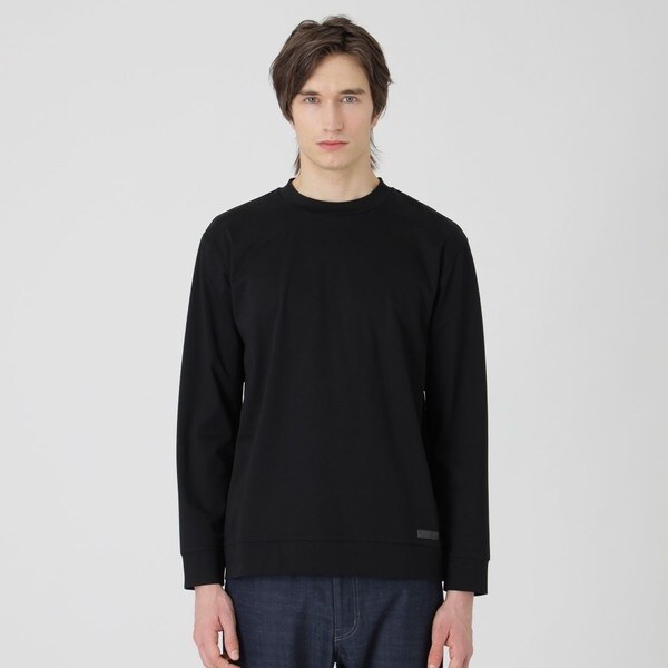 一部店舗限定】サイドチェックカットソー | ブラックレーベル