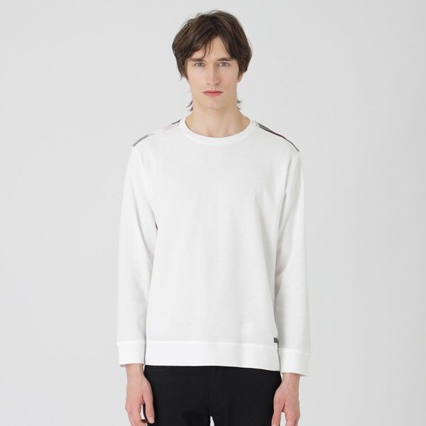 新品BLACK LABEL CRESTBRIDGE ヨークチェックカットソー L BLACK LABEL CRESTBRIDGE（ブラックレーベル・クレストブリッジ