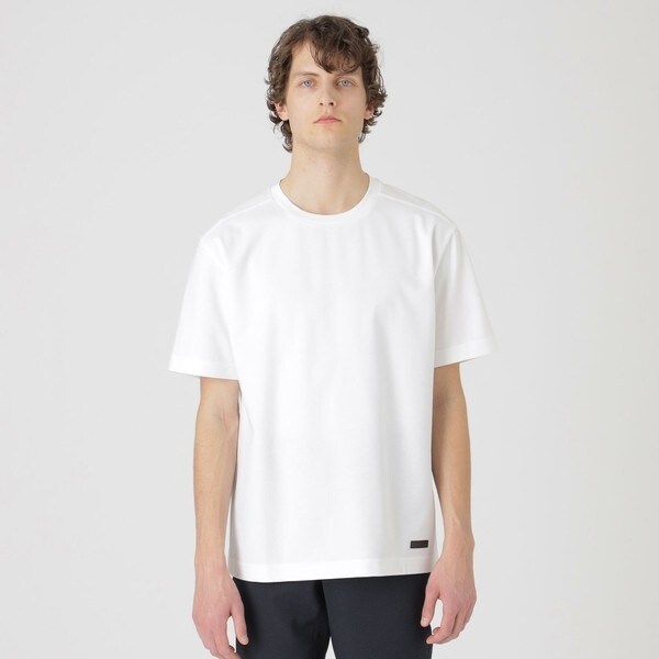 一部店舗限定】チェックボックスグラフィックTシャツ | ブラック