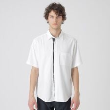 【一部店舗限定】パーシャルチェックシアサッカーシャツ | ブラックレーベル・クレストブリッジ(BLACK LABEL CRESTBRIDGE)