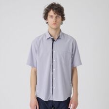【一部店舗限定】パーシャルチェックシアサッカーシャツ | ブラックレーベル・クレストブリッジ(BLACK LABEL CRESTBRIDGE)