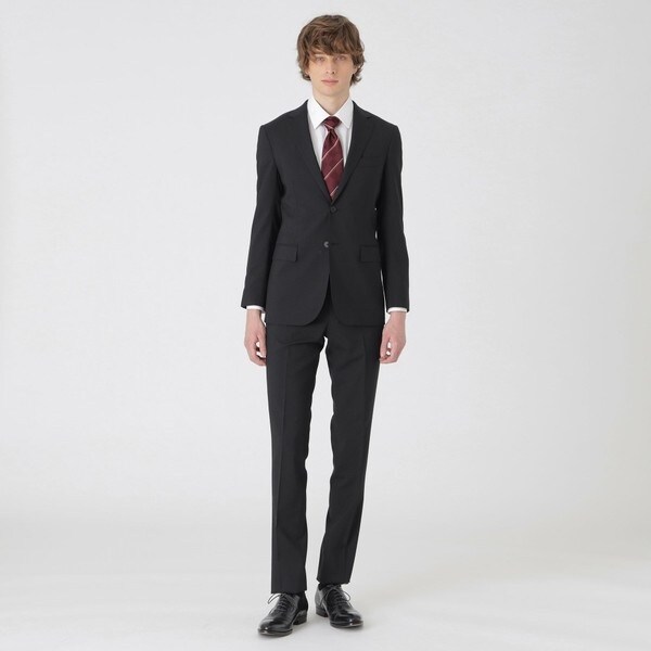 一部店舗限定】ブラックソリッドスーツ | ブラックレーベル・クレスト