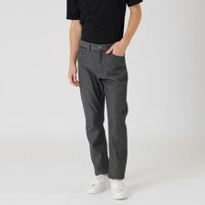 ダブルフェイスクレストブリッジチェックデニムパンツ