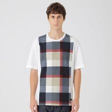 【一部店舗限定】パネルサッカーチェックTシャツ