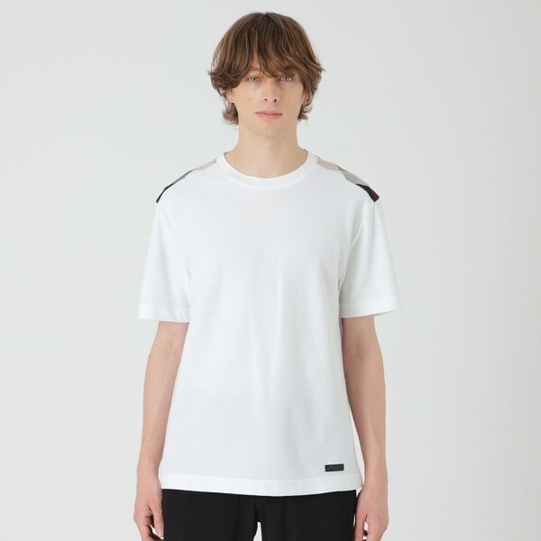 A★専用★ブラックレーベルクレストブリッジ★パッチワークハニカムTシャツ新品★ スラントパッチワークTシャツ | ブラックレーベル・クレスト