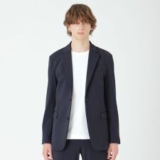 【BLACK lab.】バックグリッドトリコットジャケット