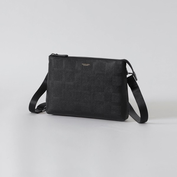 ブラックレーベルクレストブリッジ チェック ショルダーバッグ サコッシュ ポーチ BLACK LABEL CRESTBRIDGE（ブラックレーベル・クレストブリッジ