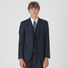 店舗限定】ブライトウールブルーチェックスーツ | ブラックレーベル  