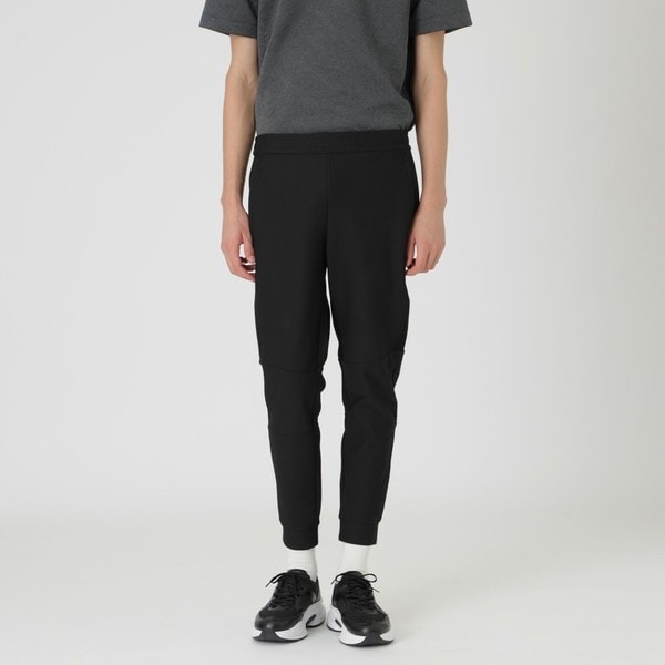 一部店舗限定】サイドチェックトラックパンツ | ブラック