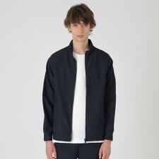 【BLACK lab.】ボンディングジャカードトリコットブルゾン