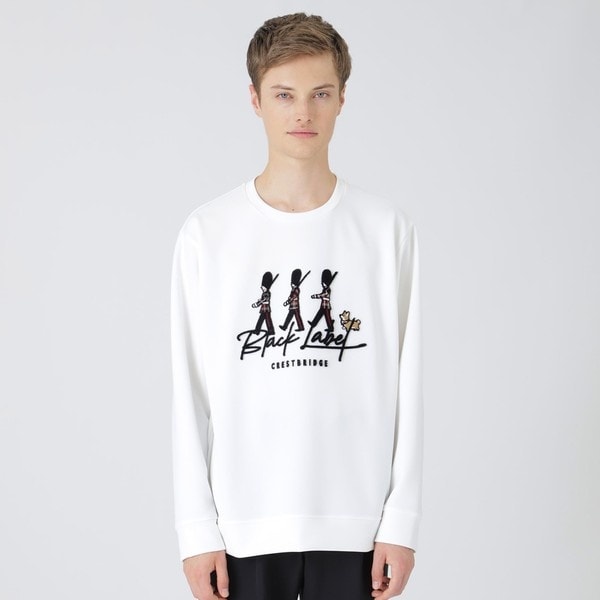 限定品 ブラックレーベルクレストブリッジ フェイクレイヤードチェックカットソー ブラックレーベルクレストブリッジ BLACK LABEL CRESTBRIDGE