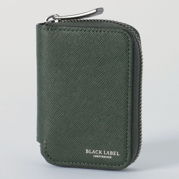 【美品】ブラックレーベル　クレストブリッジオリーブグリーン ミリタリージャケット BLACK LABEL CRESTBRIDGE(ブラックレーベルクレストブリッジ