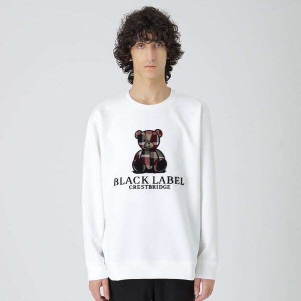一部店舗限定】ハブラシベアースウェットシャツ | ブラックレーベル