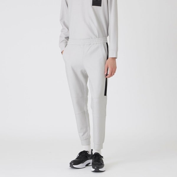 一部店舗限定】シャークスキンモクロディトラウザーズ | ブラック