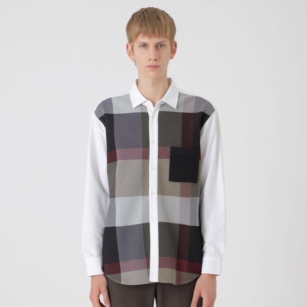 BLACKLABEL CRESTBRIDGE ハイゲージオックスジャージーシャツ ハイゲージオックスジャージーシャツ | ブラックレーベル