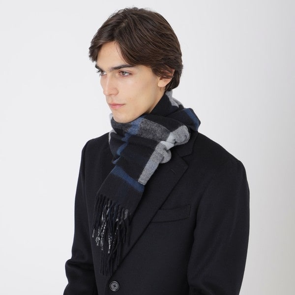 クレストブリッジチェックマフラー | ブラックレーベル・クレスト