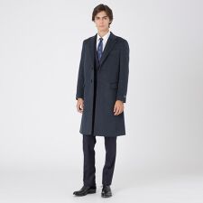一部店舗限定】ウールチェスターコート | ブラックレーベル・クレスト  