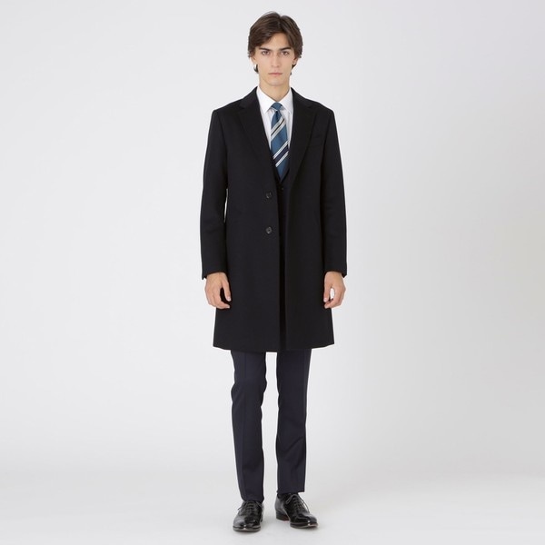 一部店舗限定】COLOMBOカシミヤチェスターコート | ブラックレーベル
