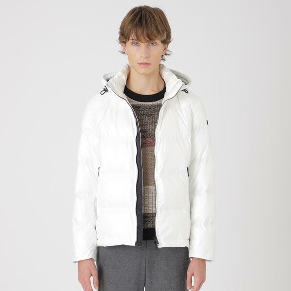 LIMONTAプレミアムシャドーチェックダウン | ブラックレーベル