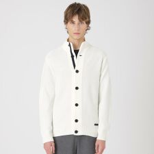 ハイネックカーディガン | ブラックレーベル・クレストブリッジ (BLACK 