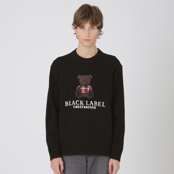 一部店舗限定】ハブラシベアースウェットシャツ | ブラックレーベル