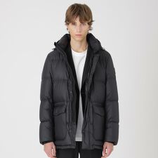 【BLACK lab.】ライトウェイトミドルレングスリップダウン