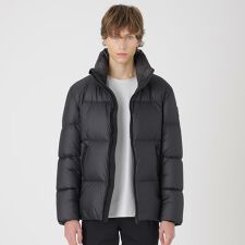 【BLACK lab.】ライトウェイトスタンドネックリップダウン