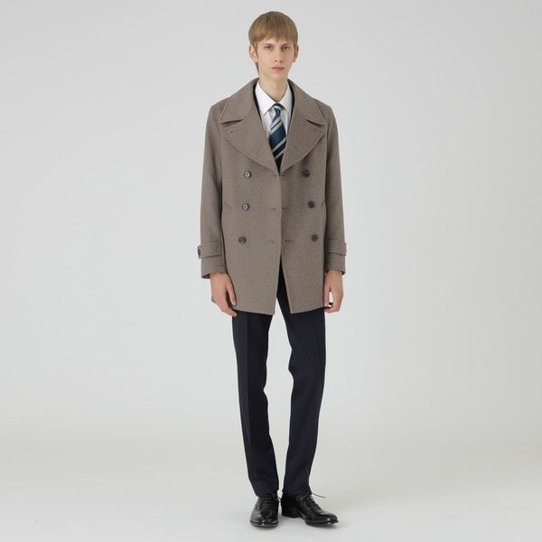 一部店舗限定】ウールチェスターコート | ブラックレーベル・クレスト