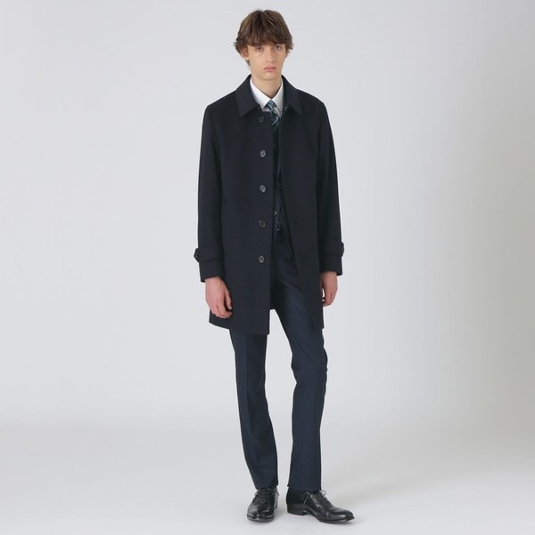 一部店舗限定】ウールチェスターコート | ブラックレーベル・クレスト