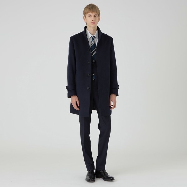 一部店舗限定】ウールチェスターコート | ブラックレーベル・クレスト