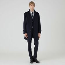 【一部店舗限定】ウールビーバースタンドコート