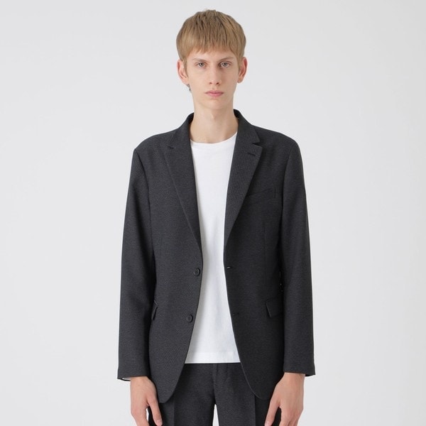 ダブルフェイスクレストブリッジチェックダッフルコート | ブラック