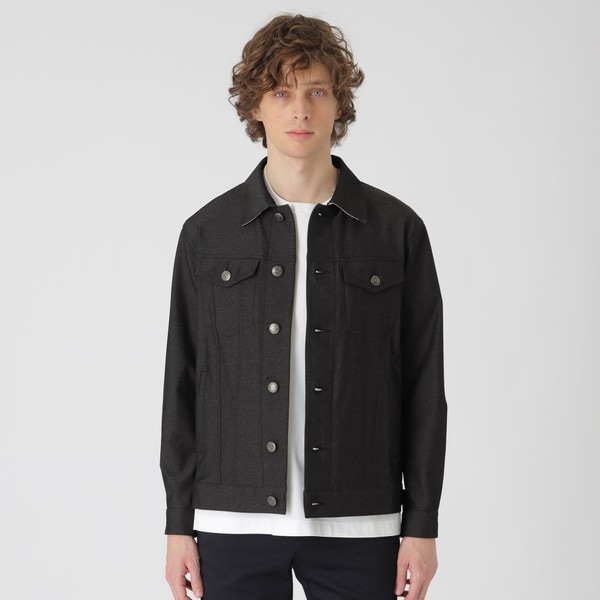 ブルーレーベルクレストブリッジ リバーシブルブルゾン ブラック M BLACK LABEL CRESTBRIDGE ブラックレーベルクレストブリッジ 51F04-204