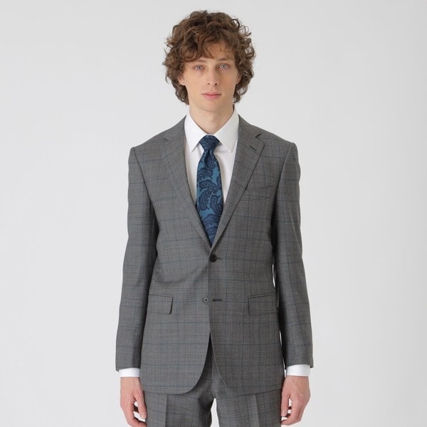 店舗限定】グレージュシャドークレストブリッジチェックスリーピース