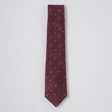 サテンドットコンビチェックタイ