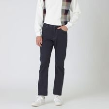 ダブルフェイスクレストブリッジチェックデニム