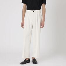トリアセテートカルゼワイドトラウザーズ