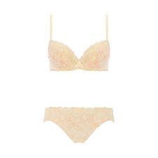 夢みるブラ ライト ブラ＆ショーツセット ドリームデイリリー 1430 A-Dカップ