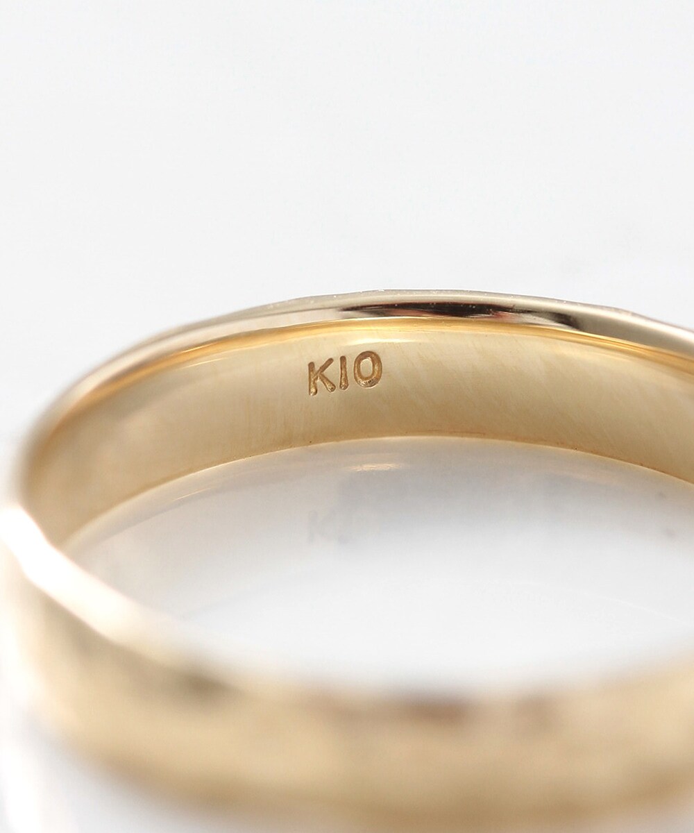 K10 couture ボリューム ゴールドピンキーリング | ノワール ド