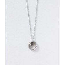 ノワール ド プーペ(NOIR DE POUPEE)のsilver925 コインスムーステクスチャー ネックレス (ニッケルフリー)