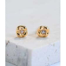 silver925 誕生石 ピアス